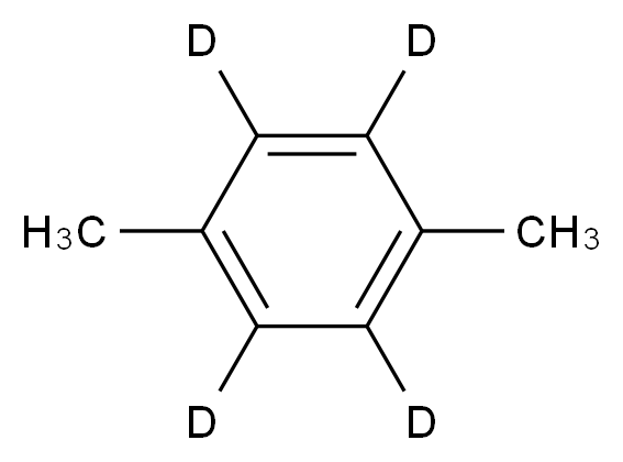 dimethyl(<sup>2</sup>H<sub>4</sub>)benzene_分子结构_CAS_16034-43-8