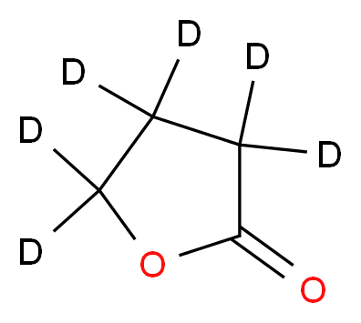 γ-Butyrolactone-d6_分子结构_CAS_77568-65-1)