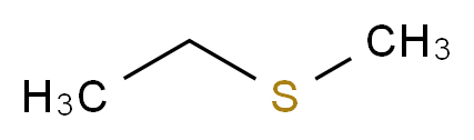 (methylsulfanyl)ethane_分子结构_CAS_624-89-5