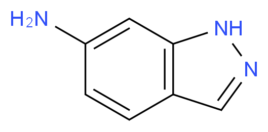 6-Amino-1H-indazole_分子结构_CAS_6967-12-0)