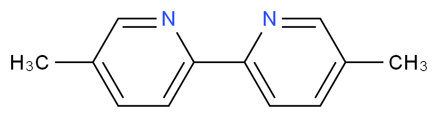 5,5′-二甲基-2,2′-联吡啶_分子结构_CAS_1762-34-1)
