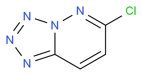 6-chlorotetrazolo[1,5-b]pyridazine_分子结构_CAS_)
