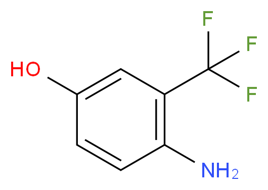 CAS_445-04-5 molecular structure