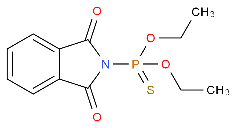 diethyl (1,3-dioxo-2,3-dihydro-1H-isoindol-2-yl)(sulfanylidene)phosphonite_分子结构_CAS_5131-24-8