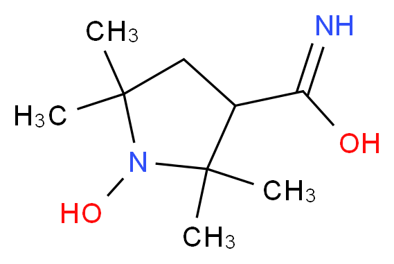 3-CARBAMOYL-PROXYL_分子结构_CAS_4399-80-8)