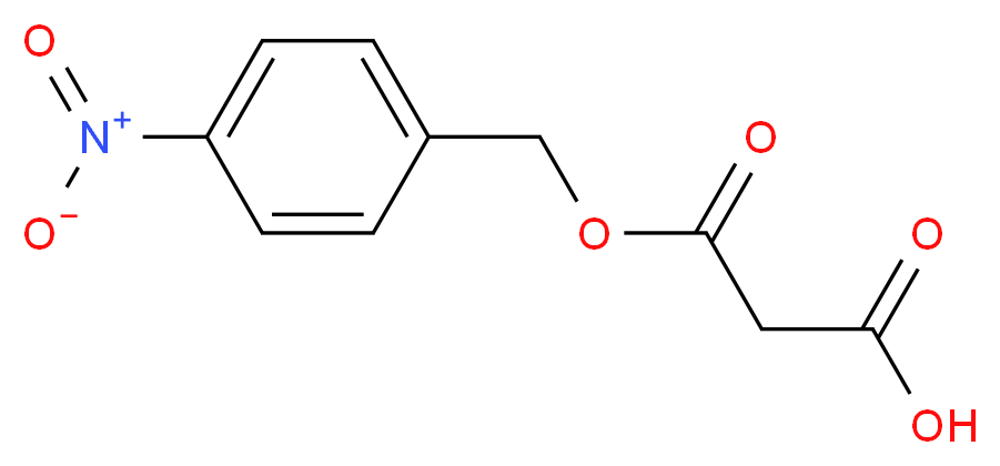 3-((4-Nitrobenzyl)oxy)-3-oxopropanoic acid_分子结构_CAS_77359-11-6)