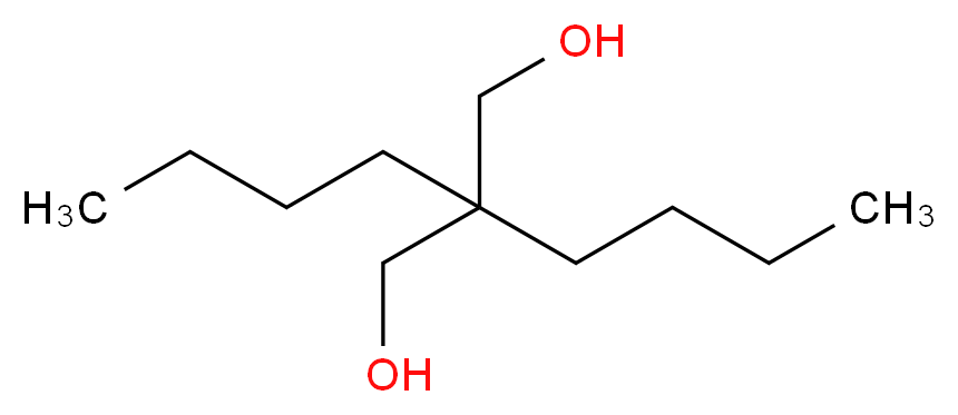 2,2-dibutylpropane-1,3-diol_分子结构_CAS_24765-57-9