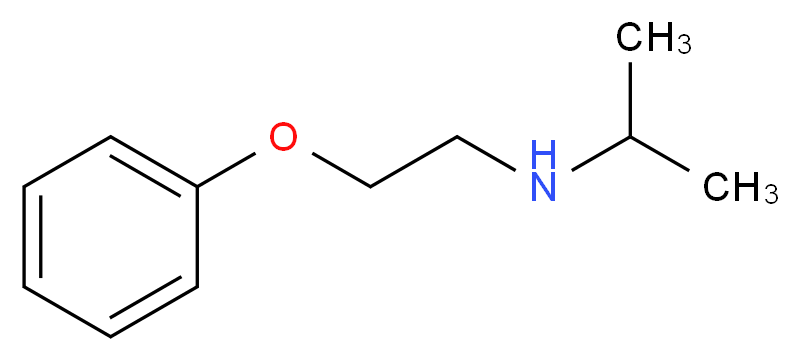 (2-phenoxyethyl)(propan-2-yl)amine_分子结构_CAS_55247-30-8