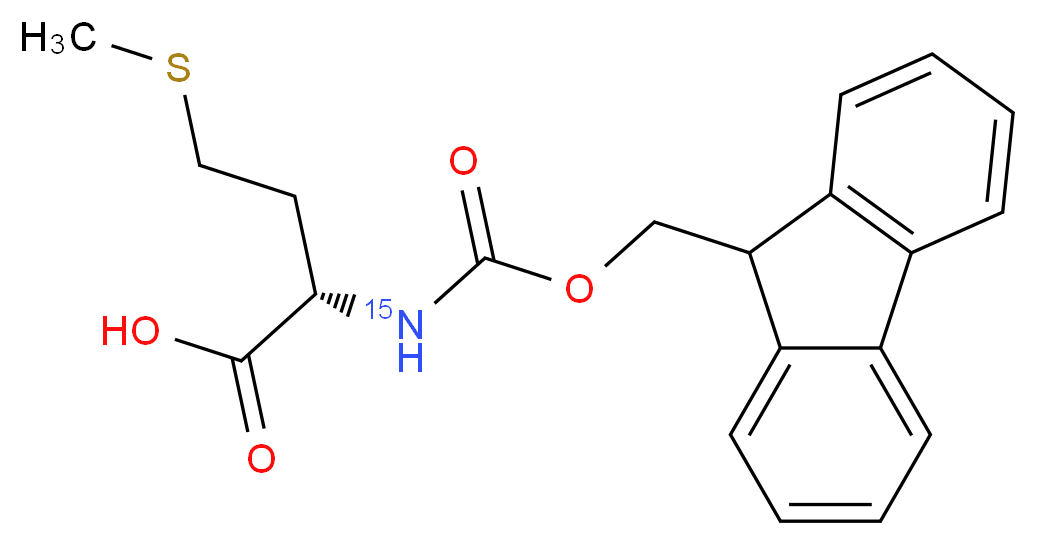 Fmoc-Met-OH-15N_分子结构_CAS_934183-50-3)