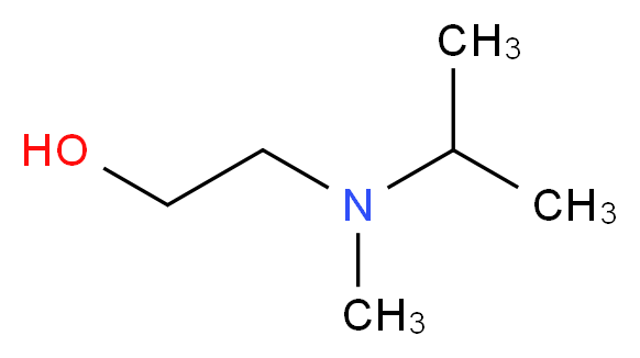 2-[methyl(propan-2-yl)amino]ethan-1-ol_分子结构_CAS_2893-49-4