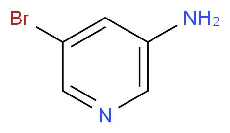 3-氨基-5-溴吡啶_分子结构_CAS_13535-01-8)