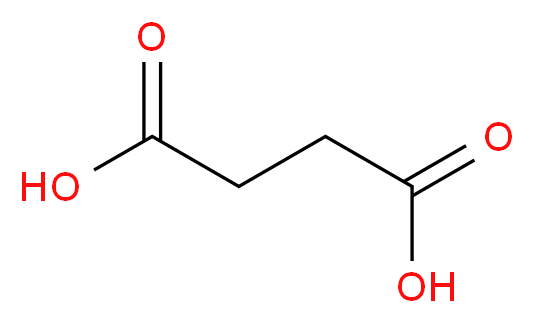 Succinic acid ACS_分子结构_CAS_110-15-6)