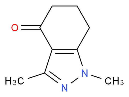 1,3-Diethyl-1,5,6,7-tetrahydroindazol-4-one_分子结构_CAS_36767-45-0)