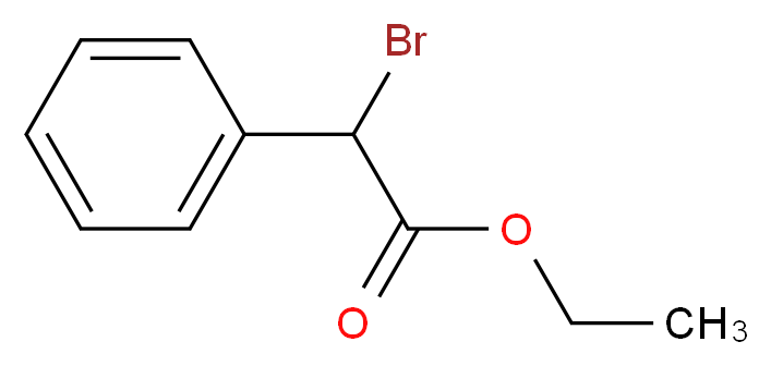 ETHYL &alpha;-BROMOPHENYLACETATE_分子结构_CAS_)