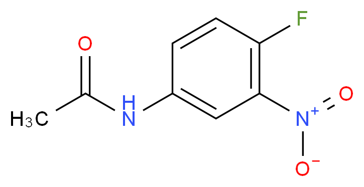 4'-Fluoro-3'-nitroacetanilide_分子结构_CAS_351-32-6)