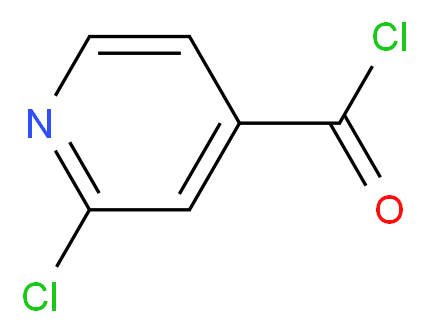 2-Chloro-isonicotinoyl chloride_分子结构_CAS_65287-34-5)