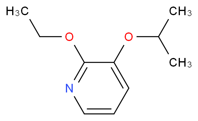 2-ethoxy-3-(propan-2-yloxy)pyridine_分子结构_CAS_1330750-22-5