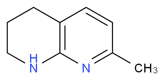 7-Methyl-1,2,3,4-tetrahydro-1,8-naphthyridine_分子结构_CAS_274676-47-0)