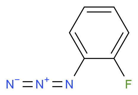 1-azido-2-fluorobenzene_分子结构_CAS_3296-04-6