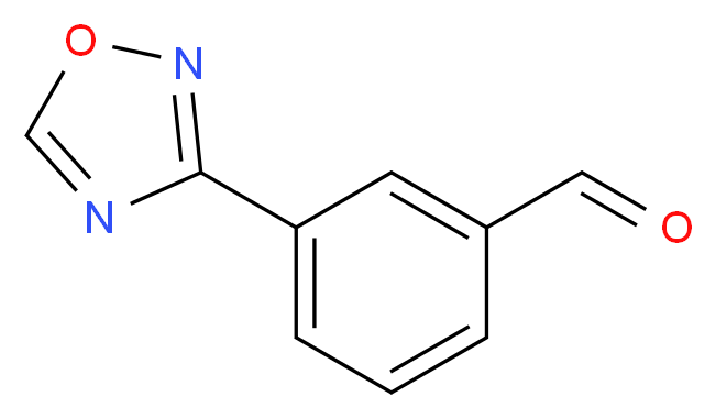 3-(1,2,4-oxadiazol-3-yl)benzaldehyde_分子结构_CAS_1119450-74-6