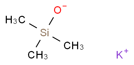 三甲基硅醇钾_分子结构_CAS_10519-96-7)