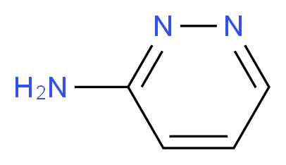 pyridazin-3-amine_分子结构_CAS_)