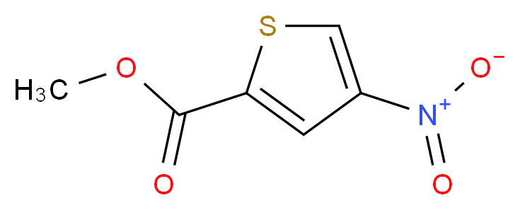 Methyl 4-nitrothiophene-2-carboxylate_分子结构_CAS_24647-78-7)