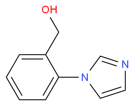 (2-Imidazol-1-yl-phenyl)methanol_分子结构_CAS_25373-56-2)