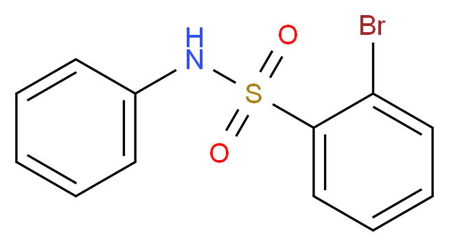 2-Bromo-N-phenylbenzenesulfonamide_分子结构_CAS_683739-37-9)