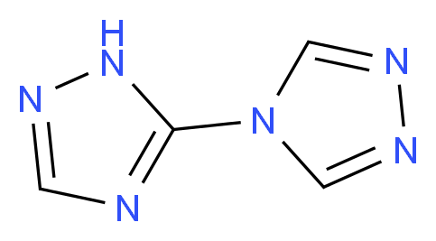 2H-3,4'-Bi-1,2,4-triazole_分子结构_CAS_)