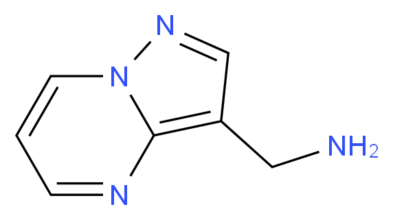 (pyrazolo[1,5-a]pyrimidin-3-ylmethyl)amine_分子结构_CAS_933749-82-7)