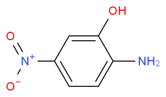 2-Amino-5-nitrophenol_分子结构_CAS_)