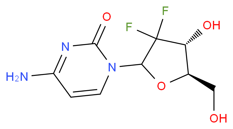 Gemcitabine_分子结构_CAS_95058-81-4)