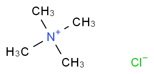 Tetramethylammonium chloride_分子结构_CAS_75-57-0)