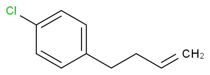 4-(But-3-en-1-yl)chlorobenzene_分子结构_CAS_3047-24-3)