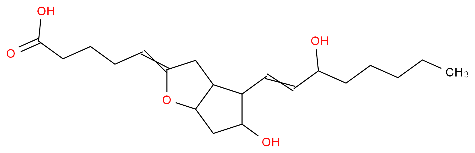 PROSTAGLANDIN I<sub>2</sub>_分子结构_CAS_61849-14-7)