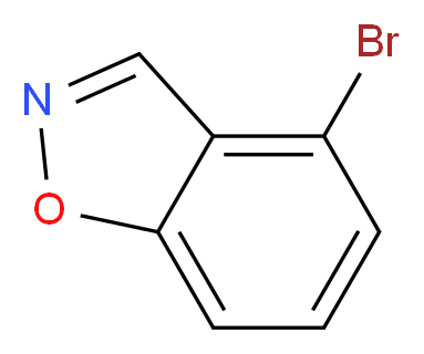 4-bromo-1,2-benzoxazole_分子结构_CAS_1126848-34-7