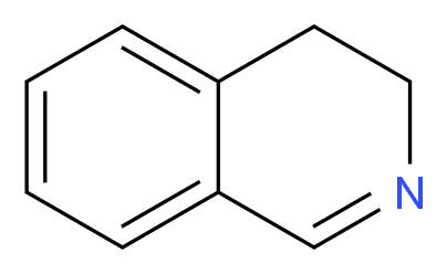 3,4-dihydroisoquinoline_分子结构_CAS_3230-65-7