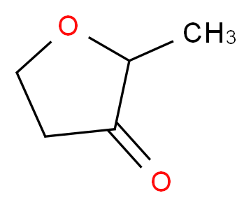 2-甲基四氢呋喃-3-酮_分子结构_CAS_3188-00-9)