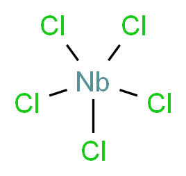 pentachloroniobium_分子结构_CAS_10026-12-7