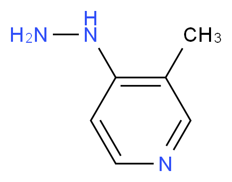 4-hydrazinyl-3-methylpyridine_分子结构_CAS_114913-51-8