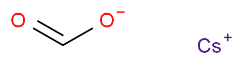 caesium(1+) ion formate_分子结构_CAS_3495-36-1