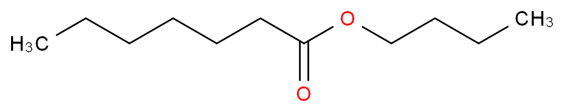 butyl heptanoate_分子结构_CAS_5454-28-4