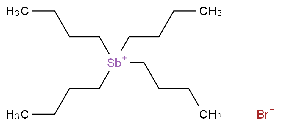 tetrabutylstibanium bromide_分子结构_CAS_45212-19-9