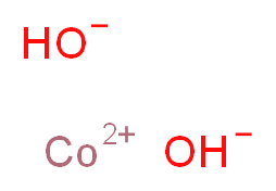 氢氧化钴(II)_分子结构_CAS_21041-93-0)