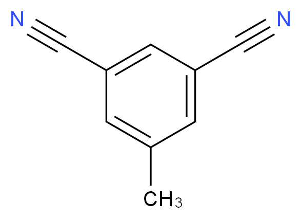 5-Methylisophthalonitrile 98%_分子结构_CAS_39718-07-5)