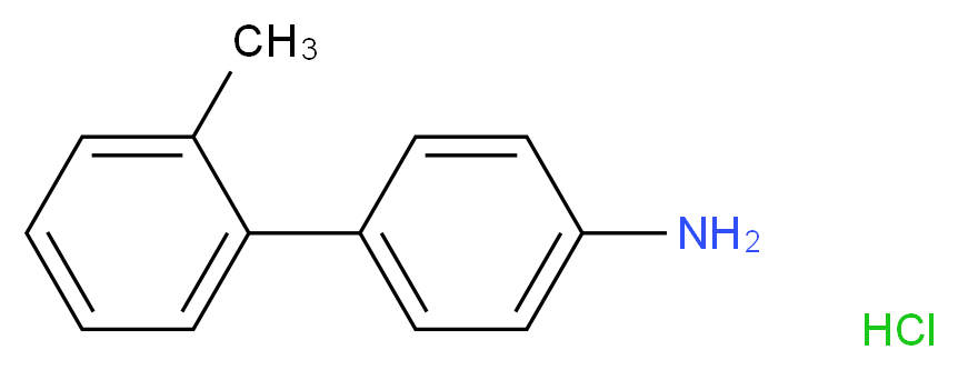 2'-Methyl-[1,1'-biphenyl]-4-amine hydrochloride_分子结构_CAS_811842-48-5)