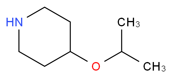 4-(propan-2-yloxy)piperidine_分子结构_CAS_43139-18-0