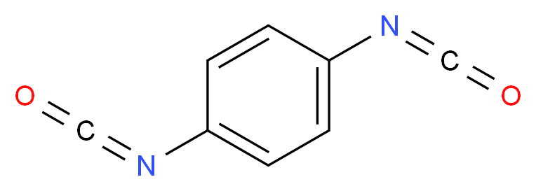 1,4-diisocyanatobenzene_分子结构_CAS_104-49-4