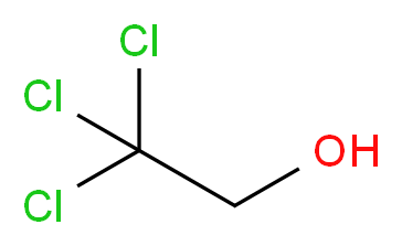 2,2,2-trichloroethan-1-ol_分子结构_CAS_115-20-8